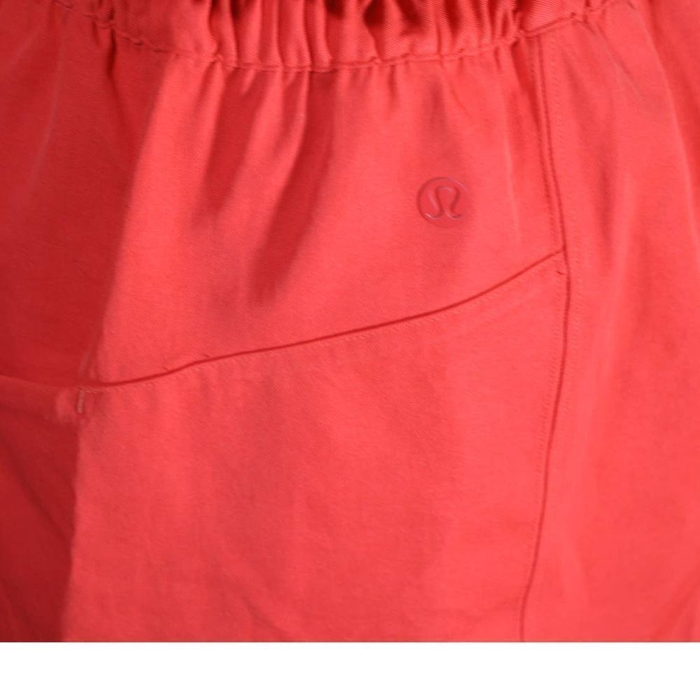 Lululemon Orange scrunch waist skirt - 4 - Picture 4 of 5